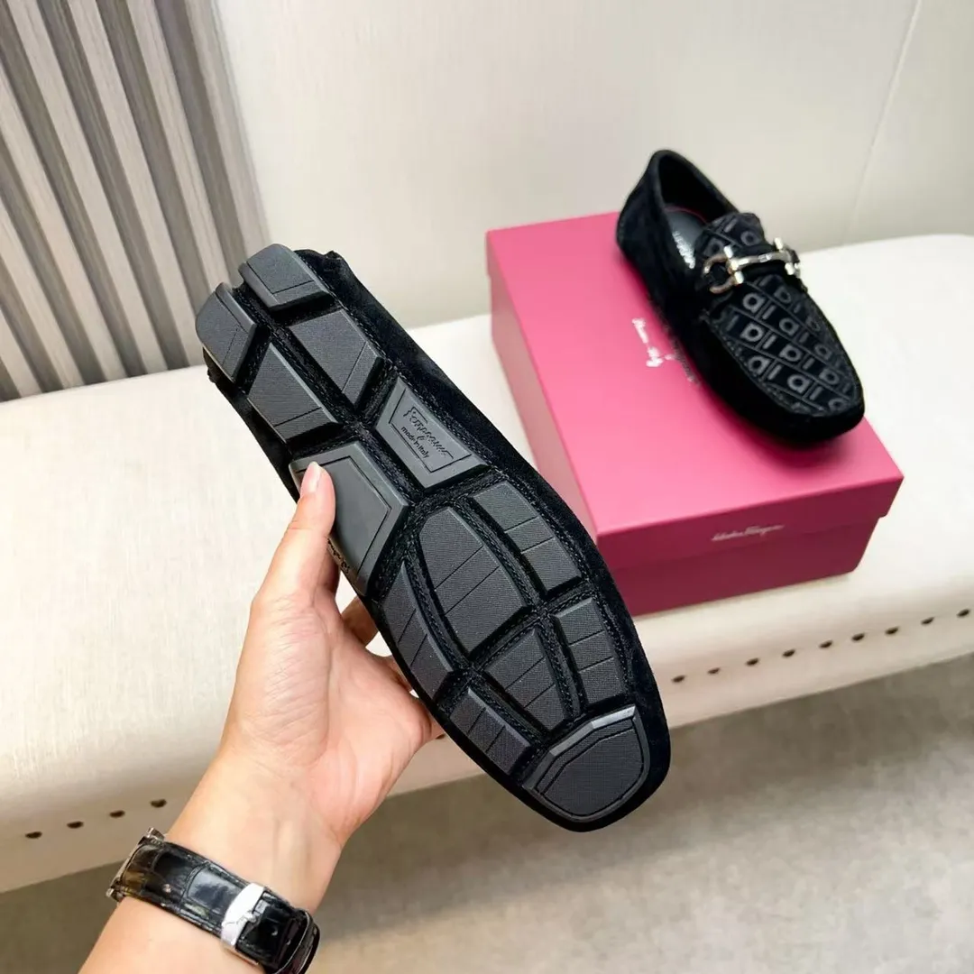 Men's men's shoes 💰620 Ferragamo new high-end quality 🔥 imported cowhide ➕ cowhide lining size 38-45